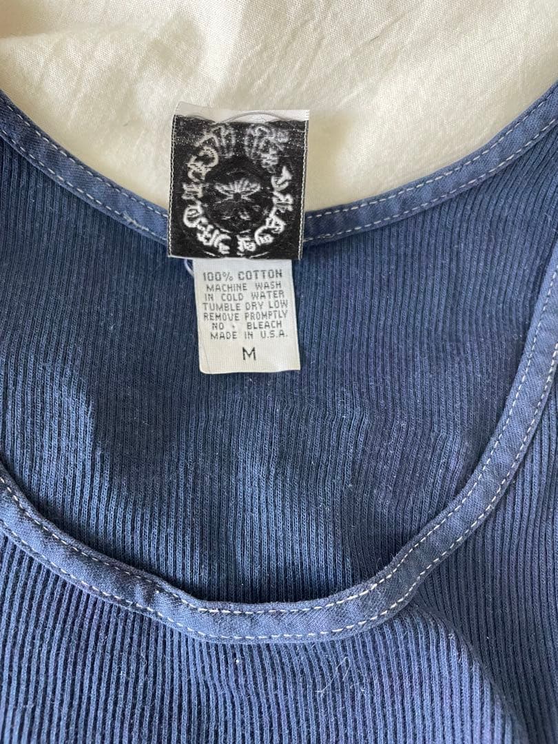 CHROME HEARTS ネイビー タンクトップ