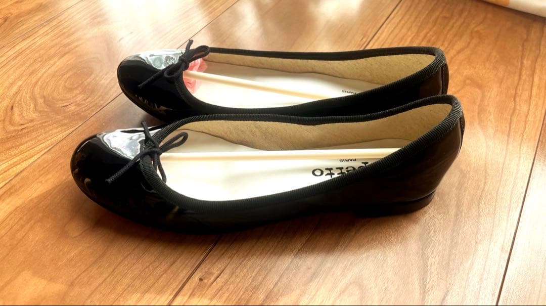 美品　Repetto バレエシューズ　NOIR(黒)