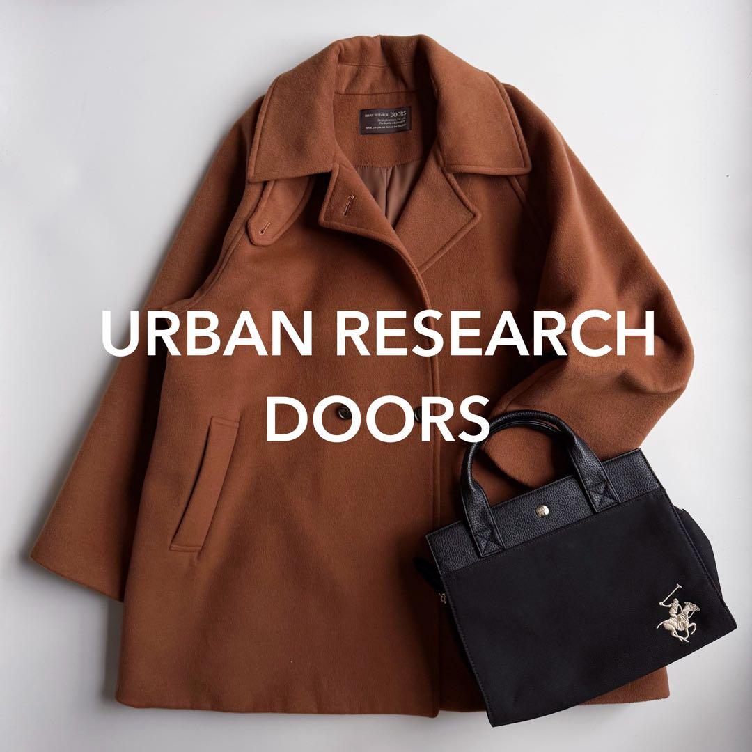 大人気✨URTECK ミドル丈コート M 茶色 キャメル 卒服 卒園式 卒業式