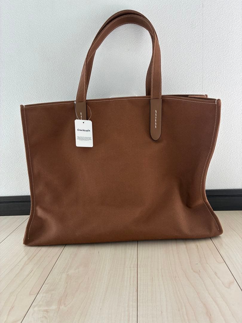 Coach Coachtopia トートバッグ ブラウン