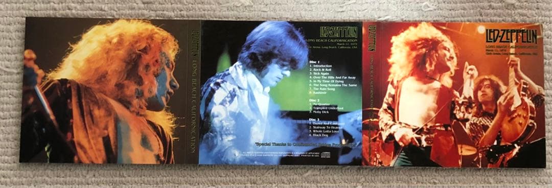 洋楽 LED ZEPPELIN LONG BEACH CALIFORNICATION