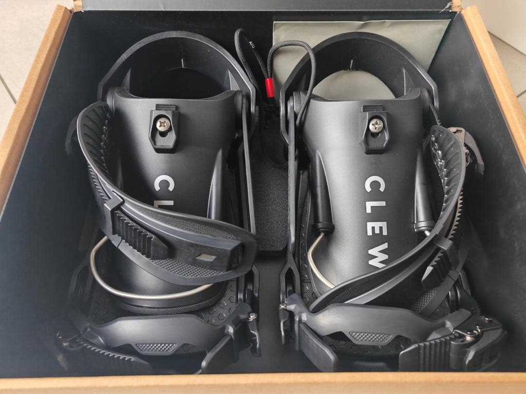 CLEW Independenceスノーボード ビンディング ブラック