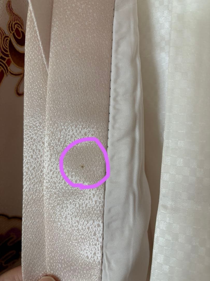 長襦袢付き　祝い着　産着　お宮参り　男の子