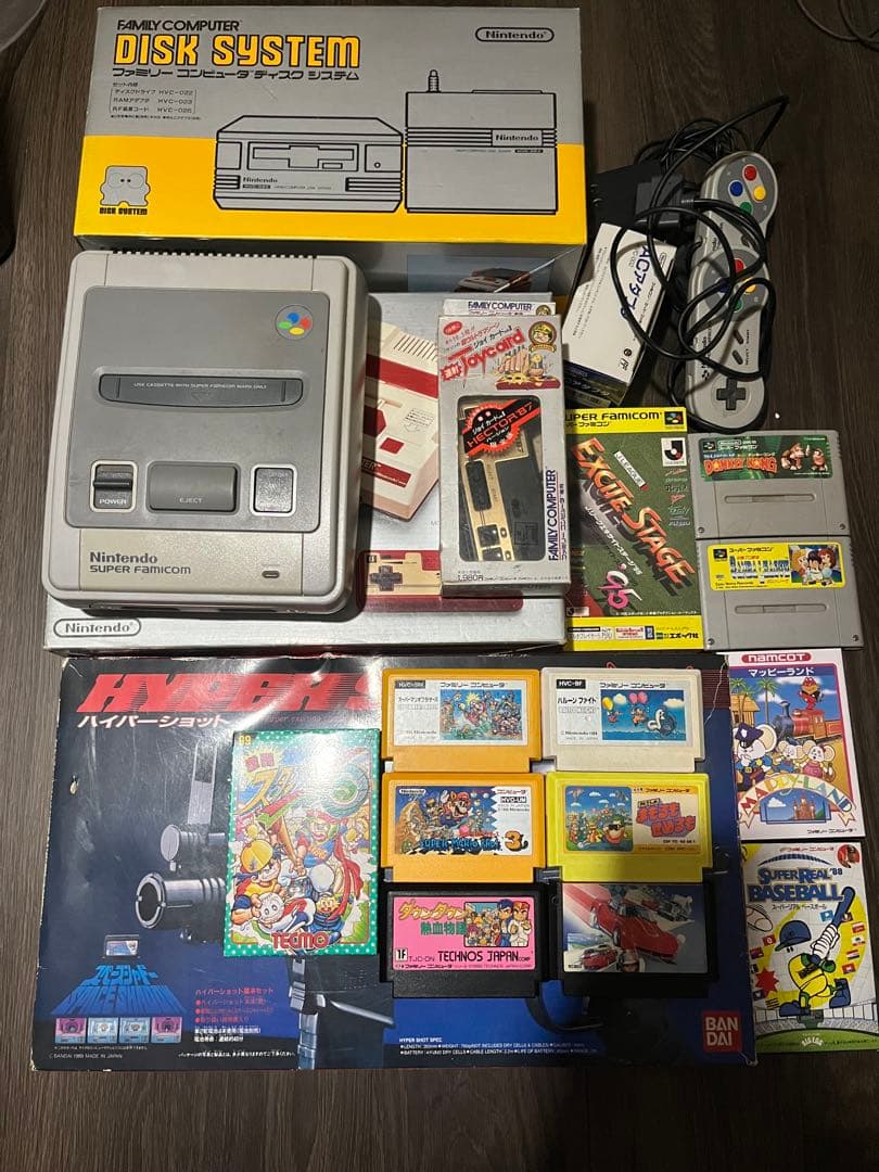 Nintendoゲームまとめ売り　ファミコン　ディスクシステム　カセット14本
