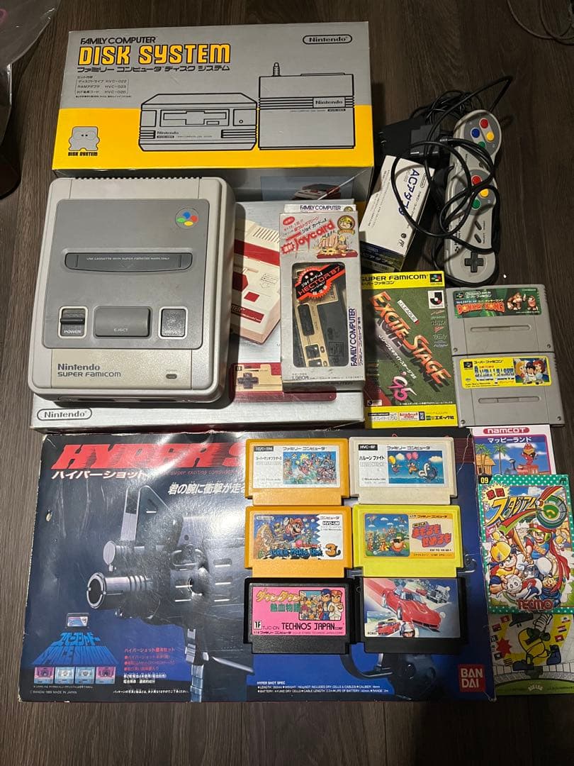 Nintendoゲームまとめ売り　ファミコン　ディスクシステム　カセット14本