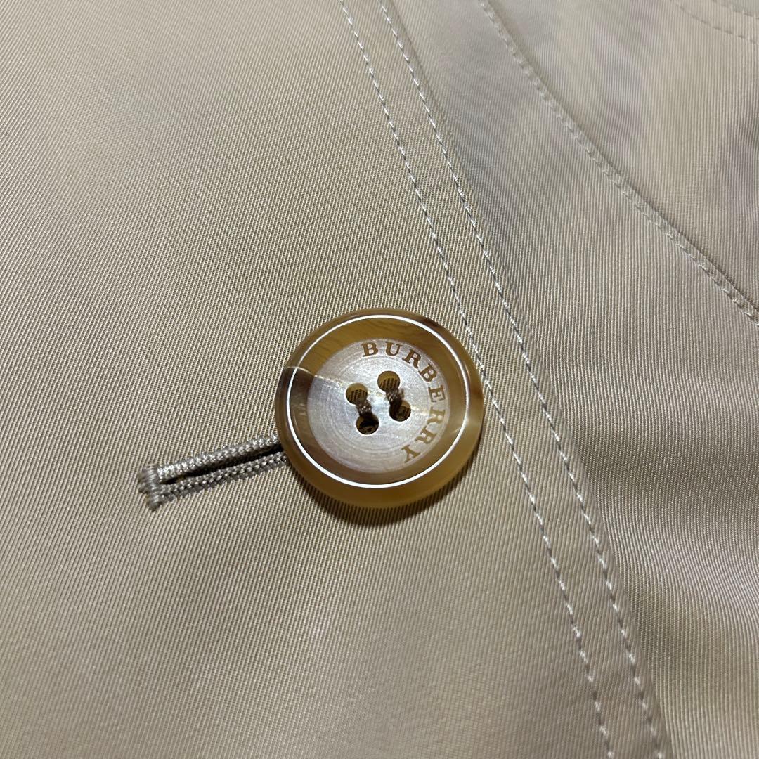 【】バーバリーロンドン トレンチコート ノバチェックライナー ギャバジン