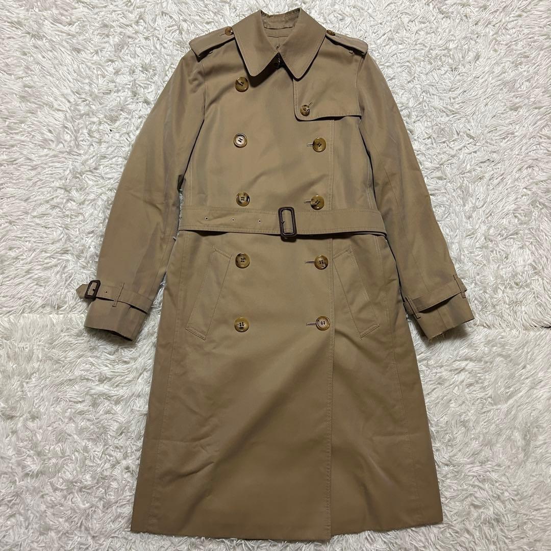 【】バーバリーロンドン トレンチコート ノバチェックライナー ギャバジン