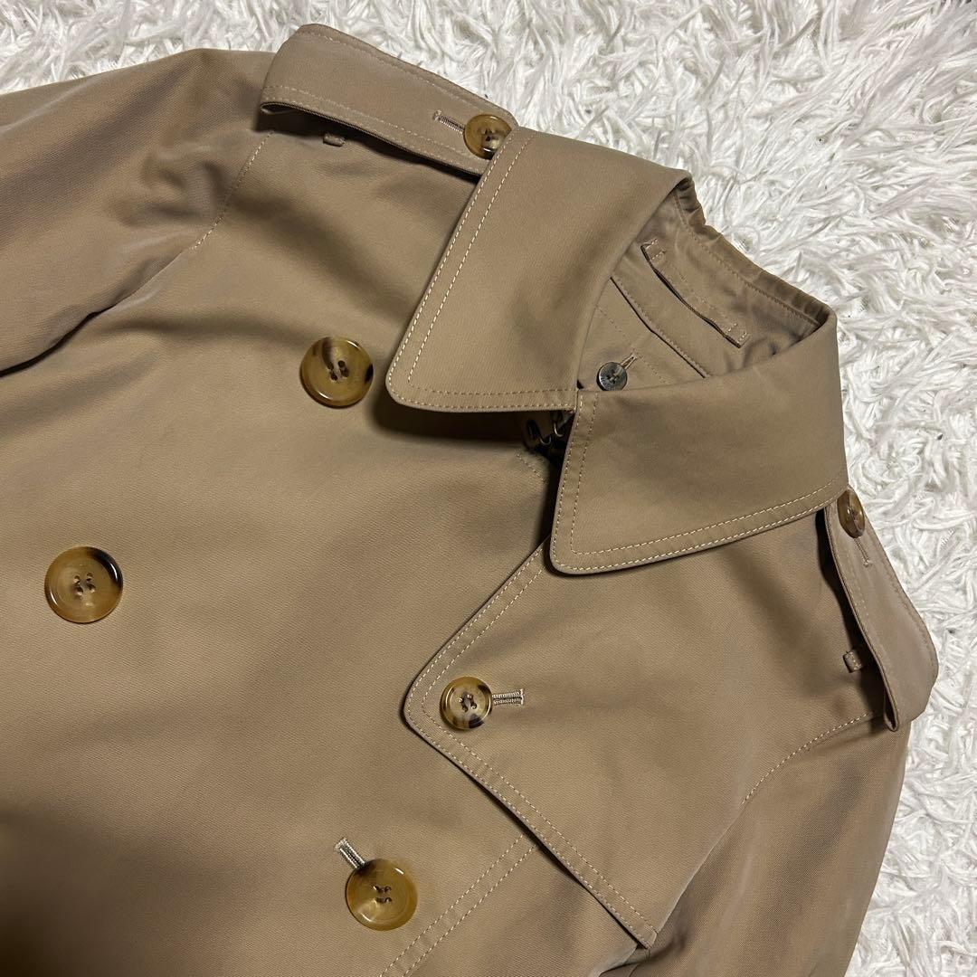 【】バーバリーロンドン トレンチコート ノバチェックライナー ギャバジン