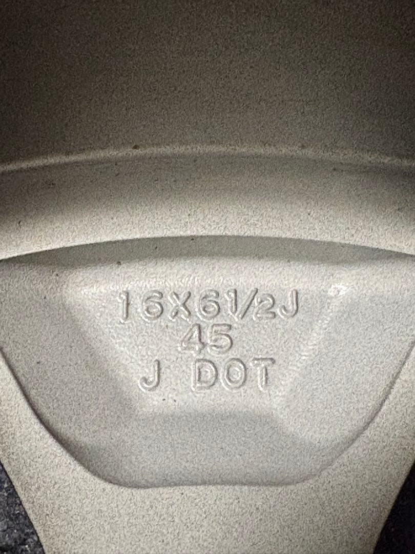 ステップワゴン AIR スパーダ 純正ホイール 16インチ 新車外し