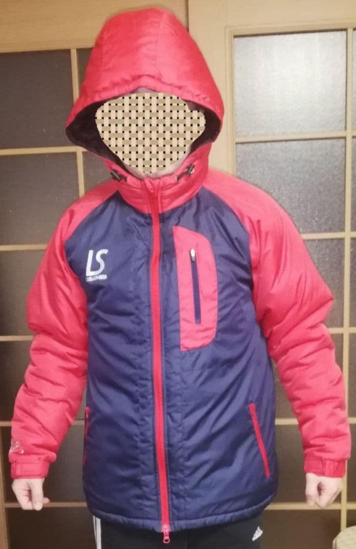 【匿名配送】【入手困難】LUZeSOMBRA　ジャケット　紺赤　ルースイソンブラ