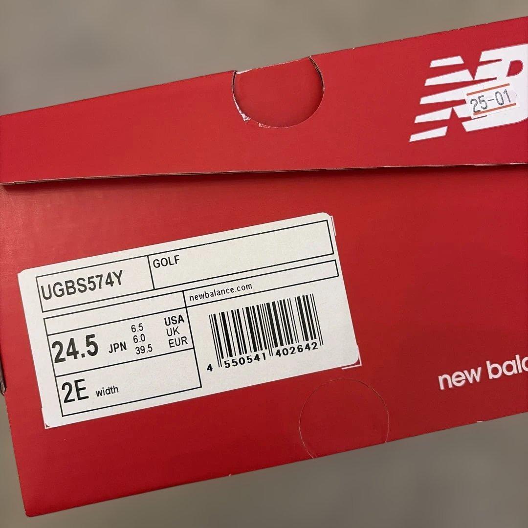 ニューバランス ゴルフシューズ 574 BOA 24.5cm スニーカー 新品