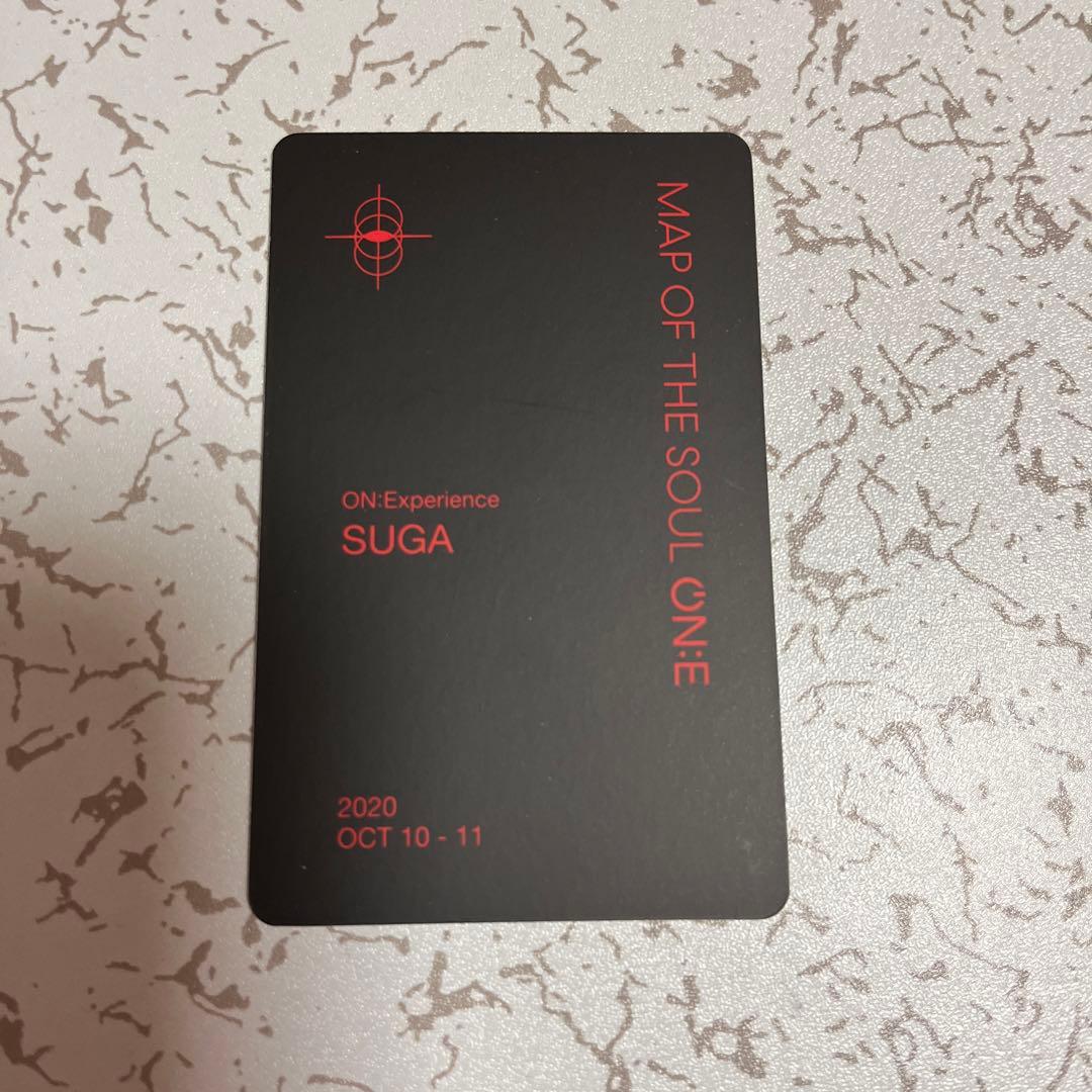 MAP OF SOUL ON:E トレカ　シュガ