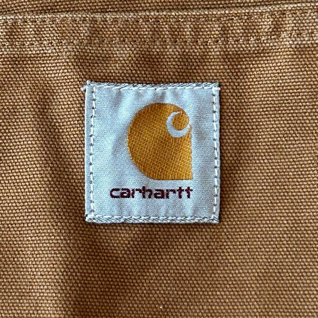 80s 90s レア　Carhartt ミシガンチョアコート　裏地なし　usa製