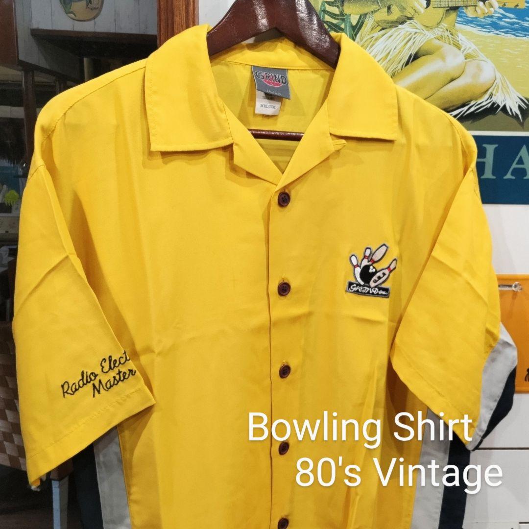 激レア！ ボウリングシャツ 80's Vintage 新品