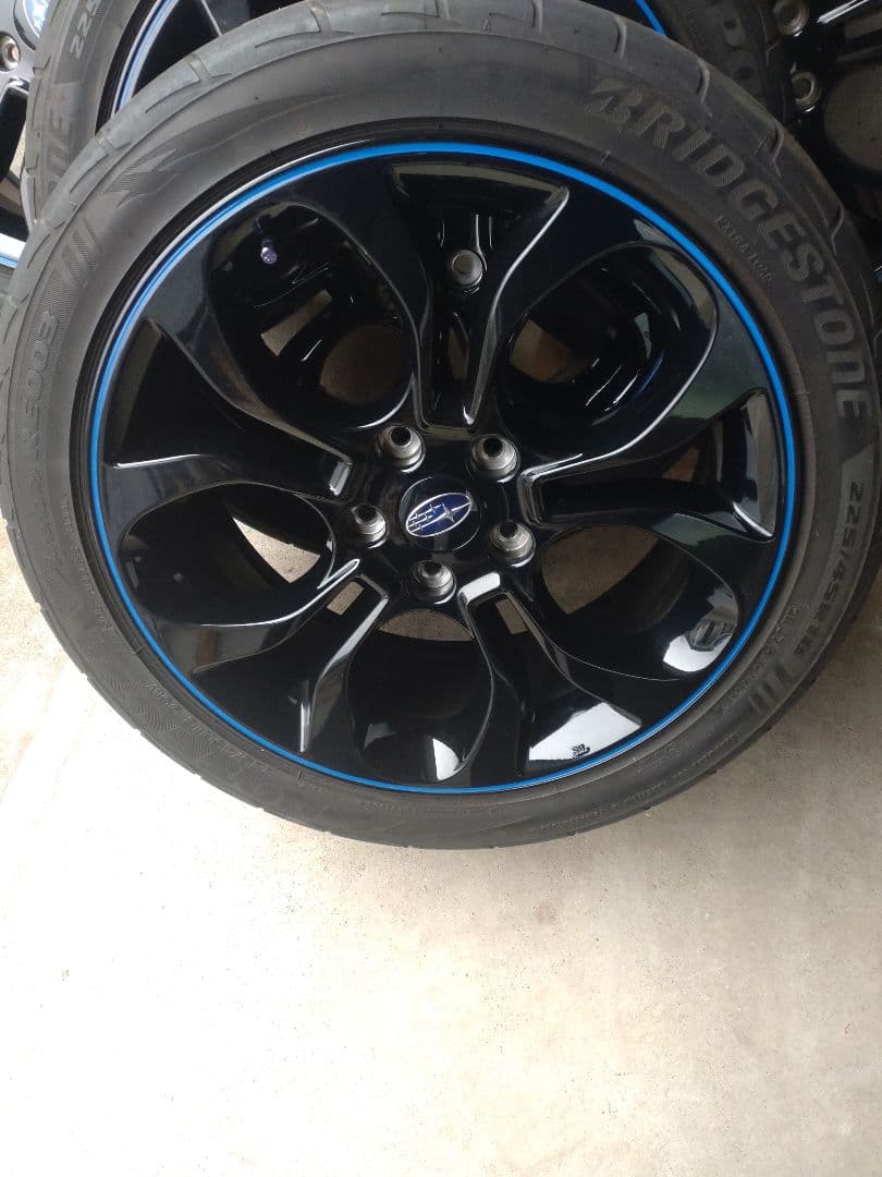 最終値下げスバルレガシーレボーグオプションホイール4本