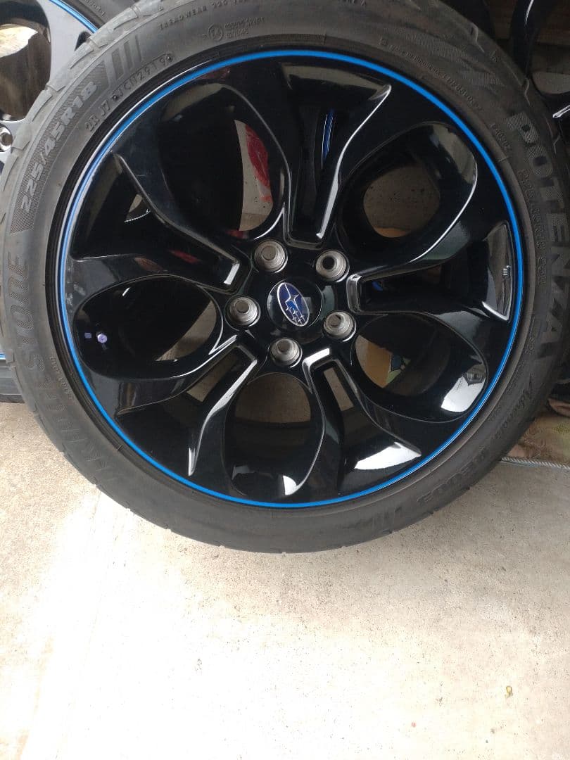 最終値下げスバルレガシーレボーグオプションホイール4本