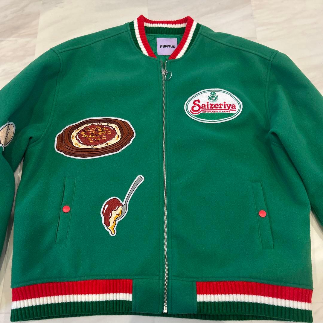 【最終値下げ】PUNYUS サイゼリヤ コラボ ジャケット サイズ3 限定 刺繍