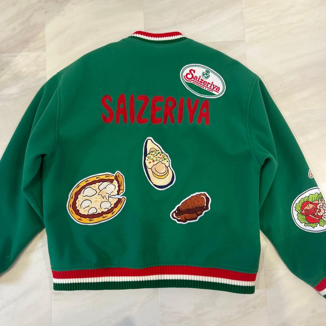 【最終値下げ】PUNYUS サイゼリヤ コラボ ジャケット サイズ3 限定 刺繍