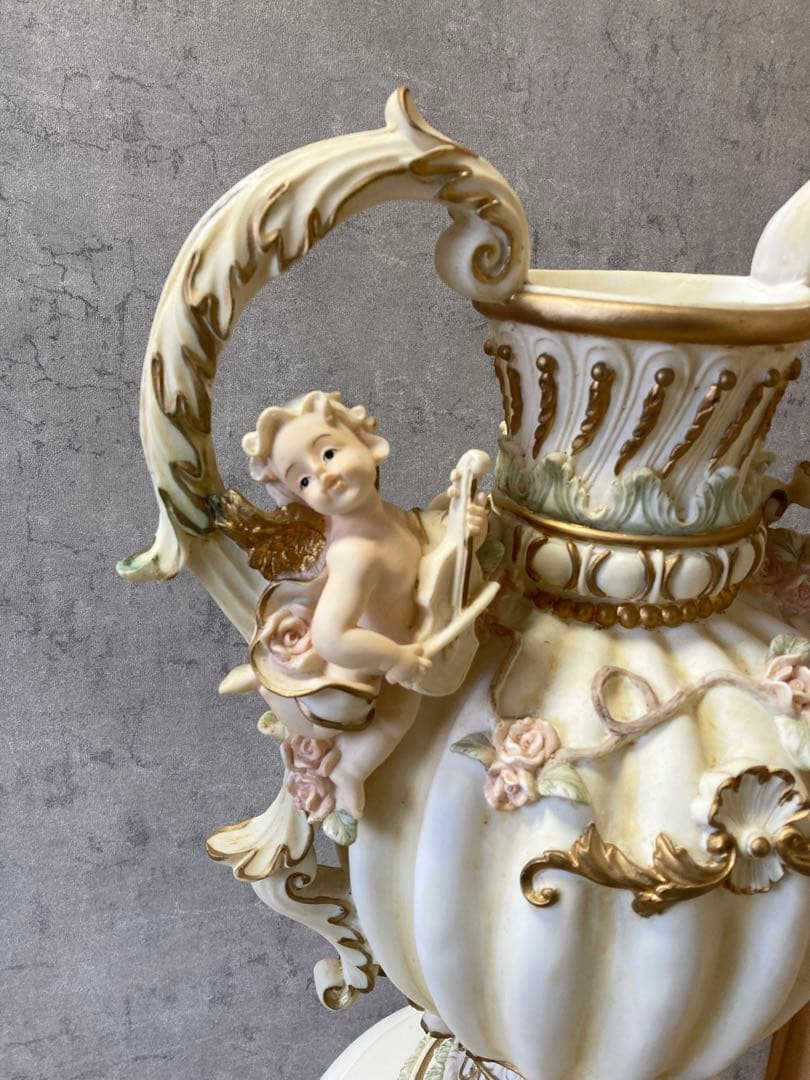 高さ66cm ロココ調 花器 花瓶 オブジェ