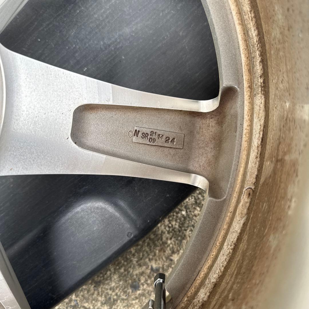 20インチ 10.5J +20 WORK シュバート エモーション 深リム