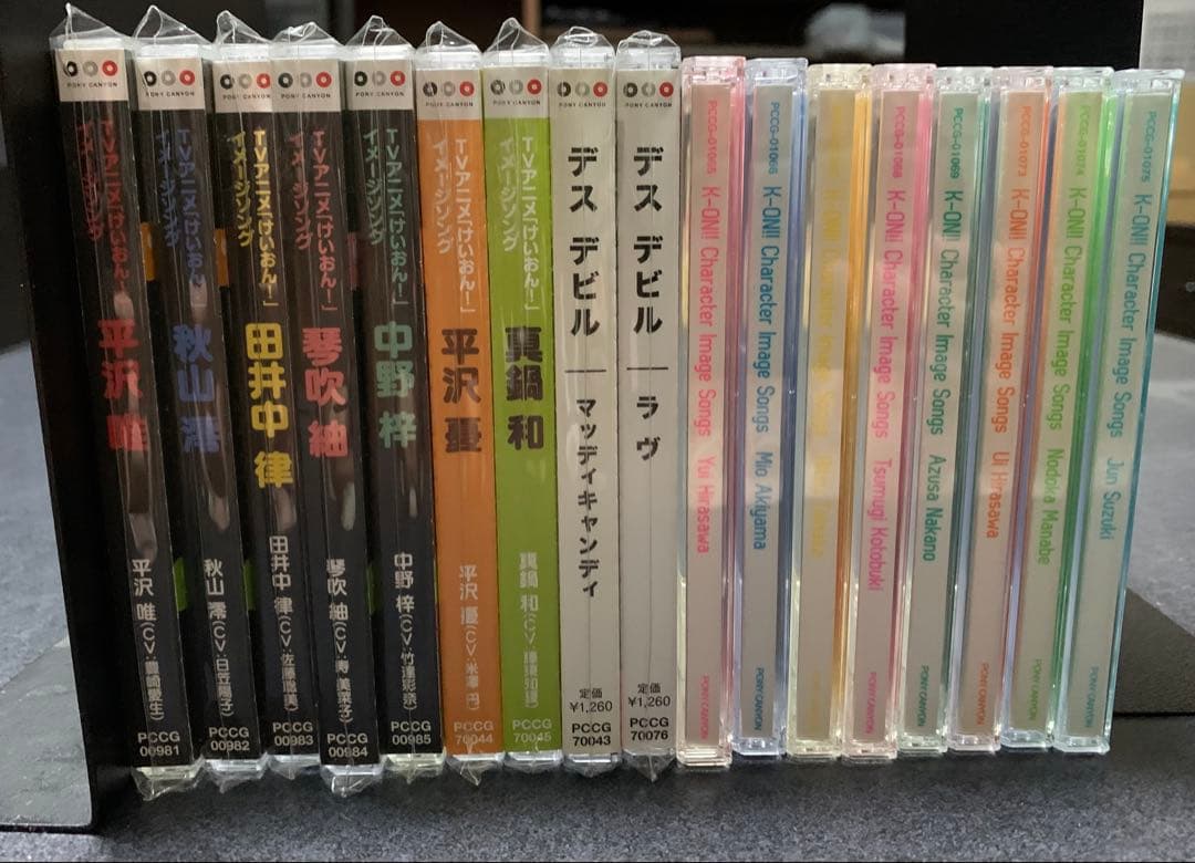 けいおん CD31枚 ライブイベントDVD2枚 等身大布ポスター9枚 セット売り