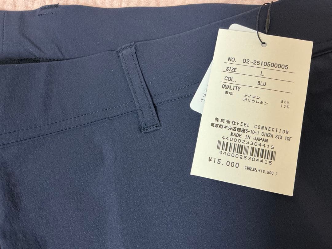 FEELCYCLE 【新品】　メンズパンツ　L ネイビー　LUSTER2025