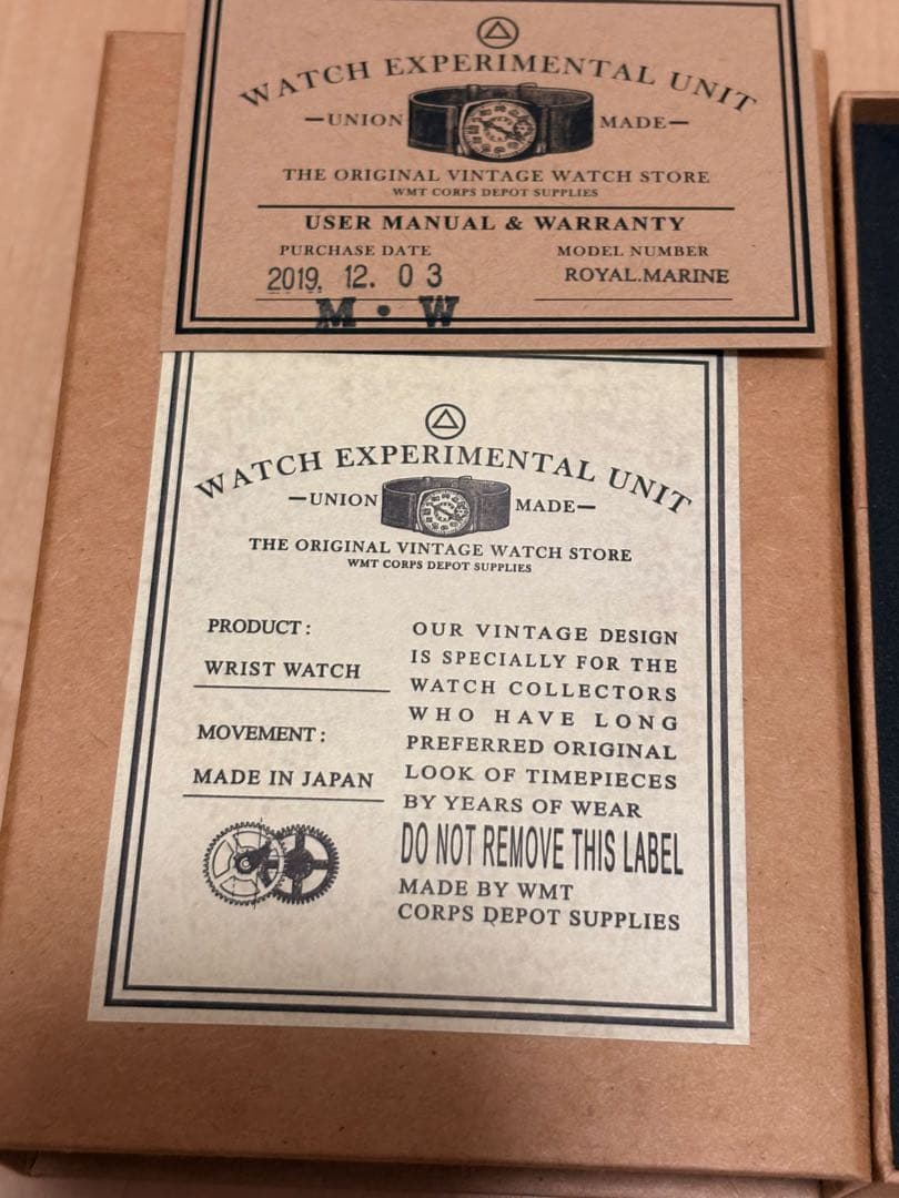 WMT 自動巻きWMT WATCH  MARINE FROGMAN