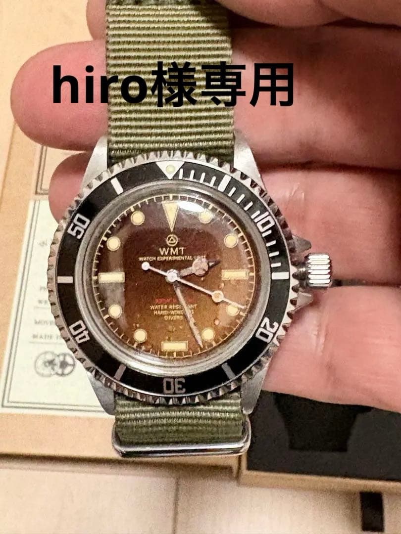 WMT 自動巻きWMT WATCH  MARINE FROGMAN