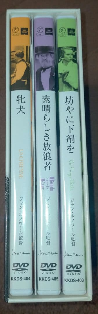 【傑作】ジャン・ルノワール DVD-BOX Ⅱ素晴らしき放浪者　牝犬