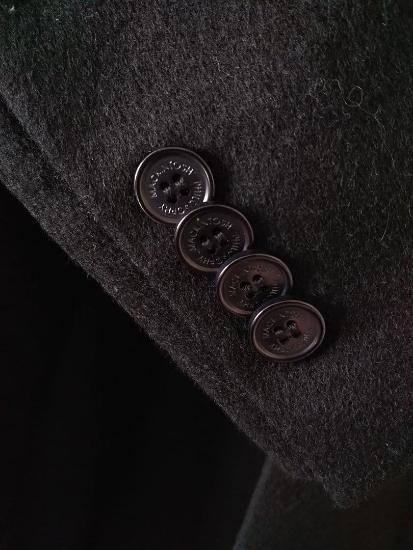 okaMACKINTOSHPHILOSOPHY/カシミヤ混チェスターコート