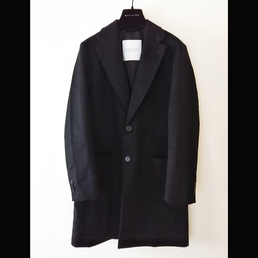 okaMACKINTOSHPHILOSOPHY/カシミヤ混チェスターコート