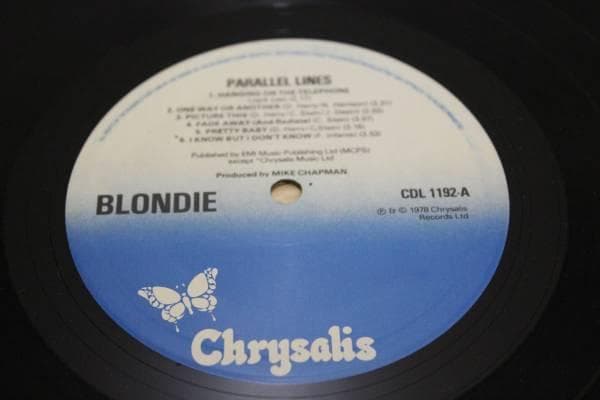 ◆Blondie◆Debbie Harryのサイン入りLP