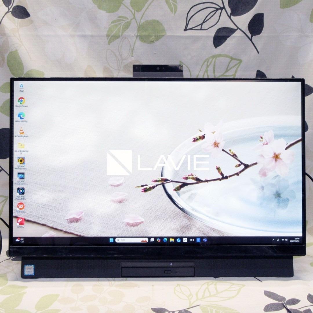 超大画面27インチWin11公式対応8世代i5/メ16/新品SSD+HDD/無線