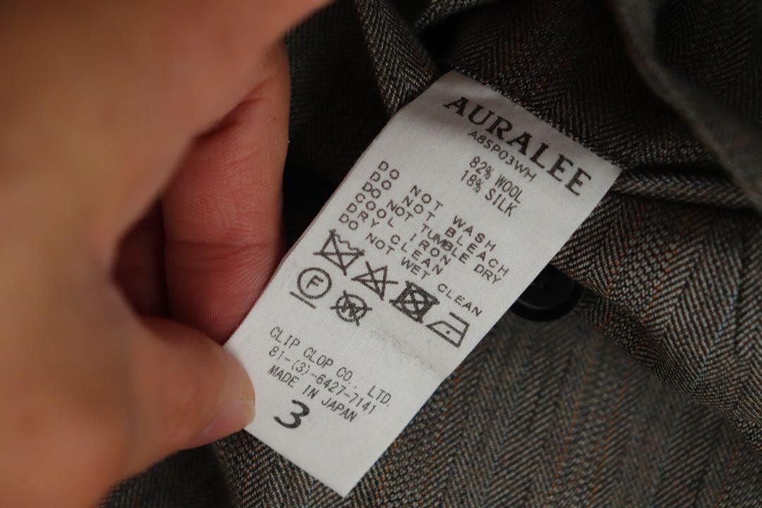 auralee パンツ スラックス　comoli maatee