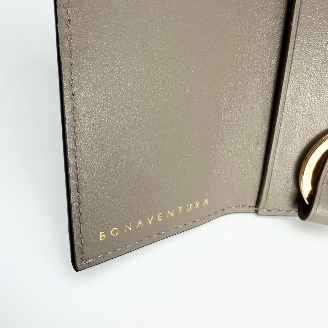 【極美品】希少限定色 ボナベンチュラ シュリンクレザーキーケース 紺 スリム