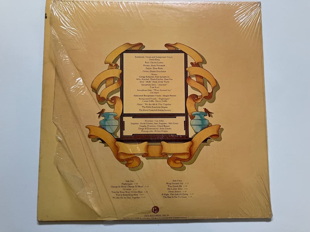 Carole King レコード4枚/ファンタジー他3枚