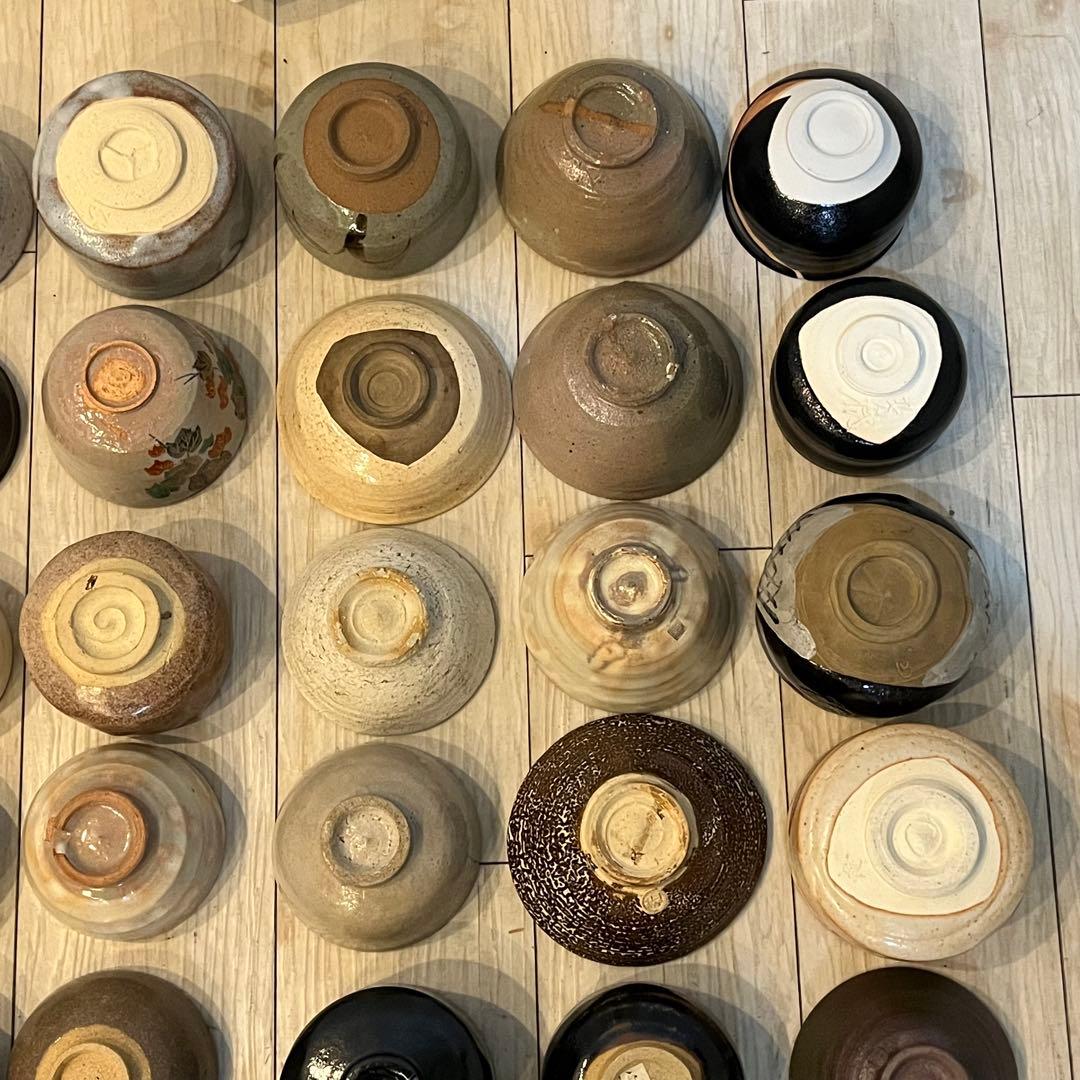 ぞ*う様 茶碗 抹茶碗 数茶碗 まとめて 36点 茶道具 箱無し 陶器 いろいろ