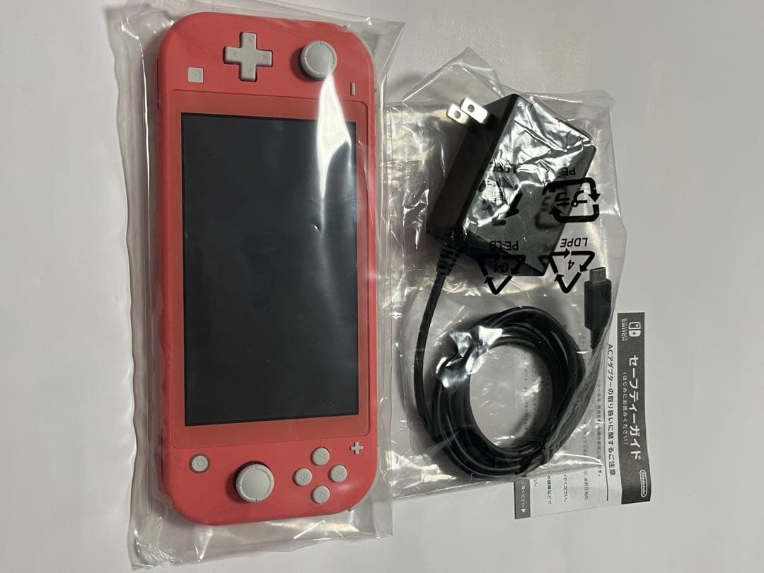 Nintendo Switch Lite ピンク 箱、充電器付き