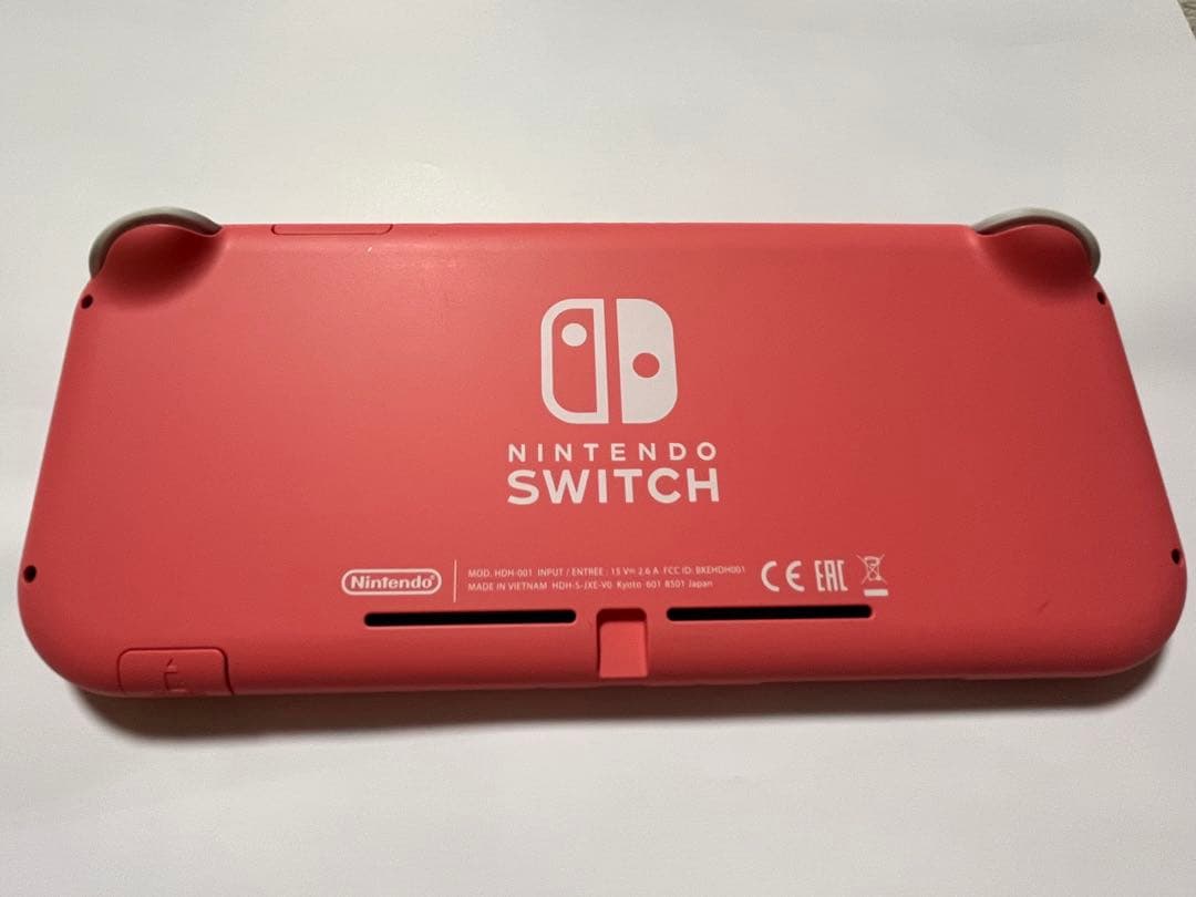Nintendo Switch Lite ピンク 箱、充電器付き