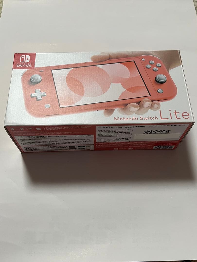 Nintendo Switch Lite ピンク 箱、充電器付き