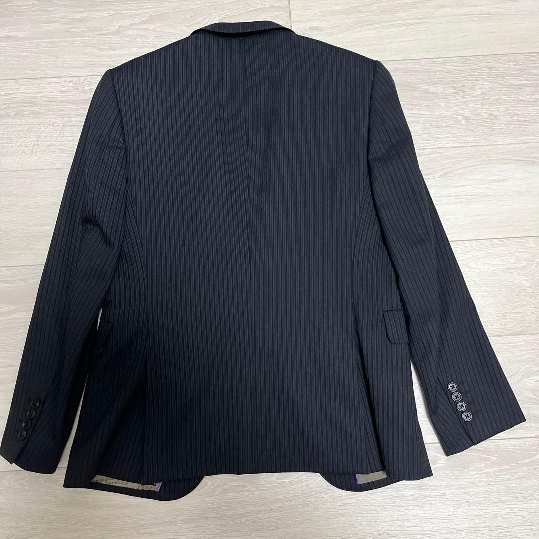 Paul Smith ネイビー ストライプ ビジネススーツ