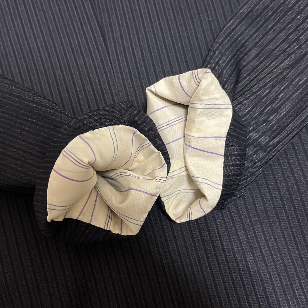 Paul Smith ネイビー ストライプ ビジネススーツ