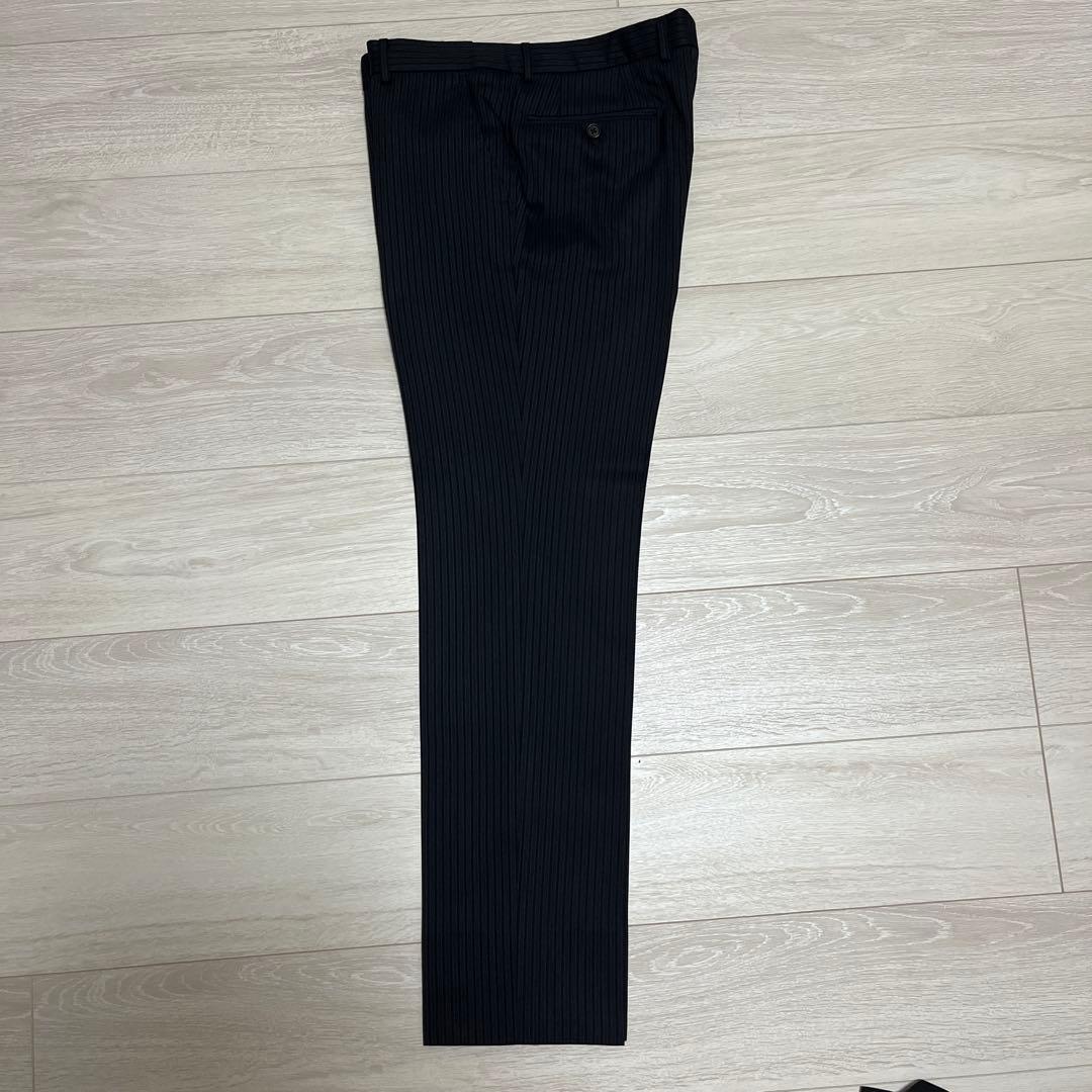 Paul Smith ネイビー ストライプ ビジネススーツ