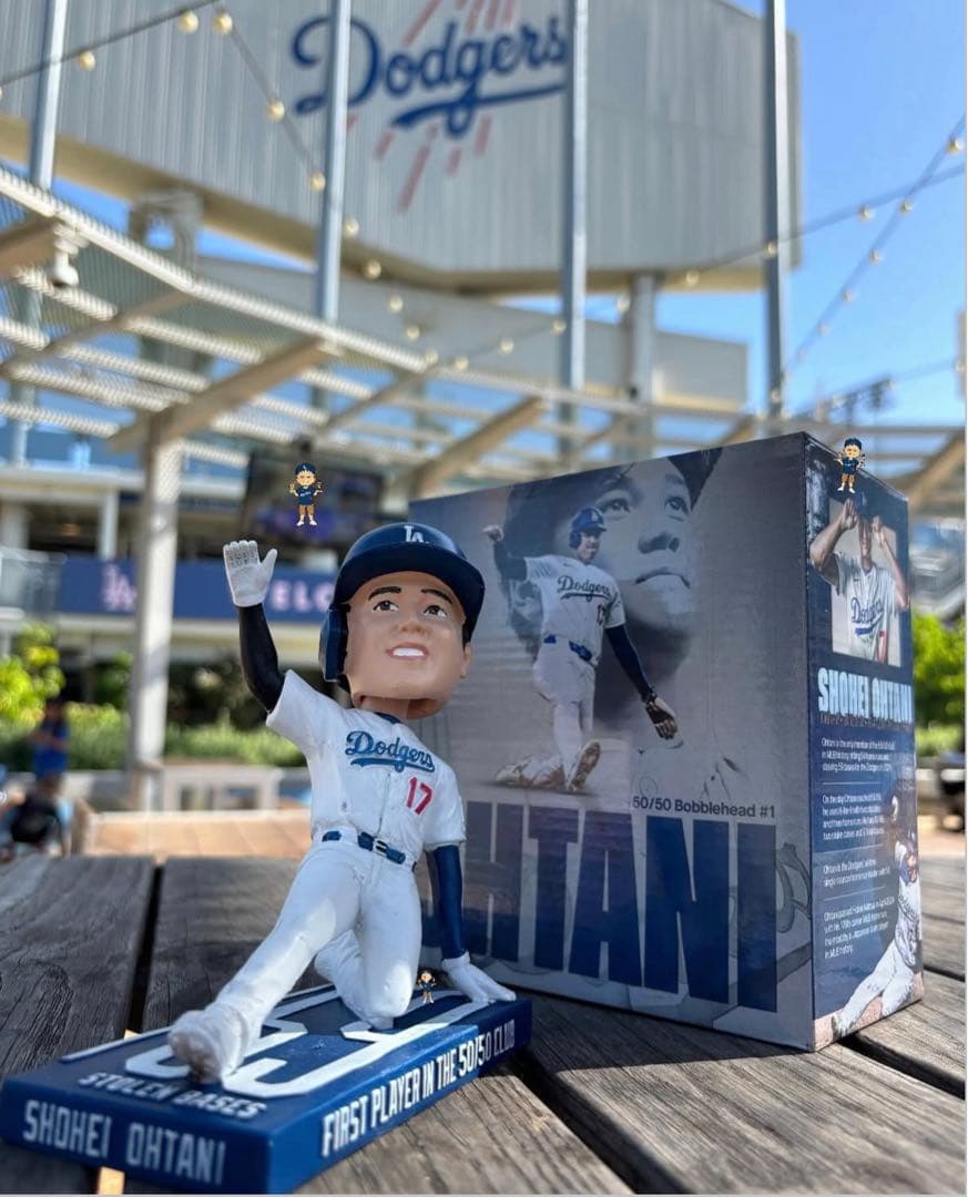 大谷翔平　5/50 バブルヘッド　来場者限定　スタジアム配布　ドジャース