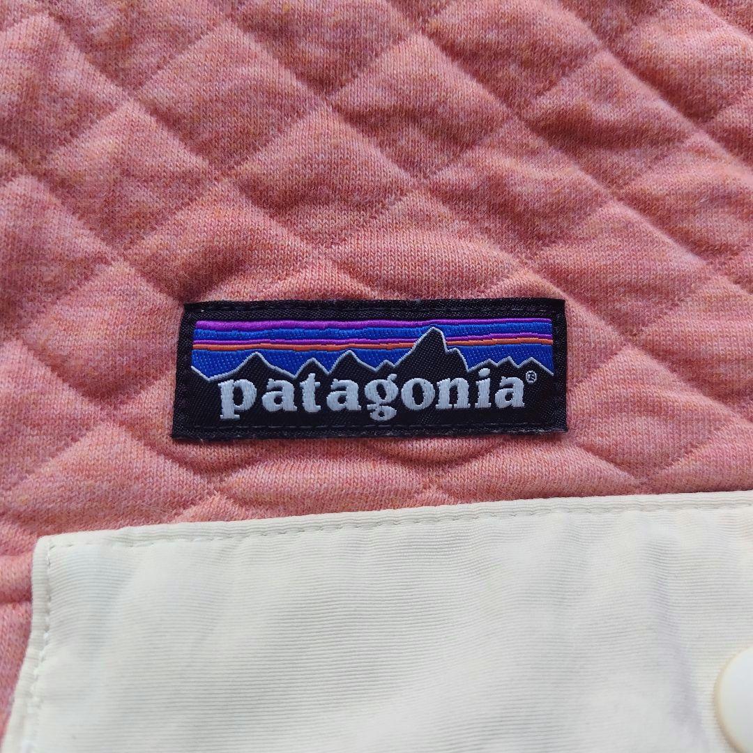美品 Patagonia オーガニック コットン スナップt オレンジ S