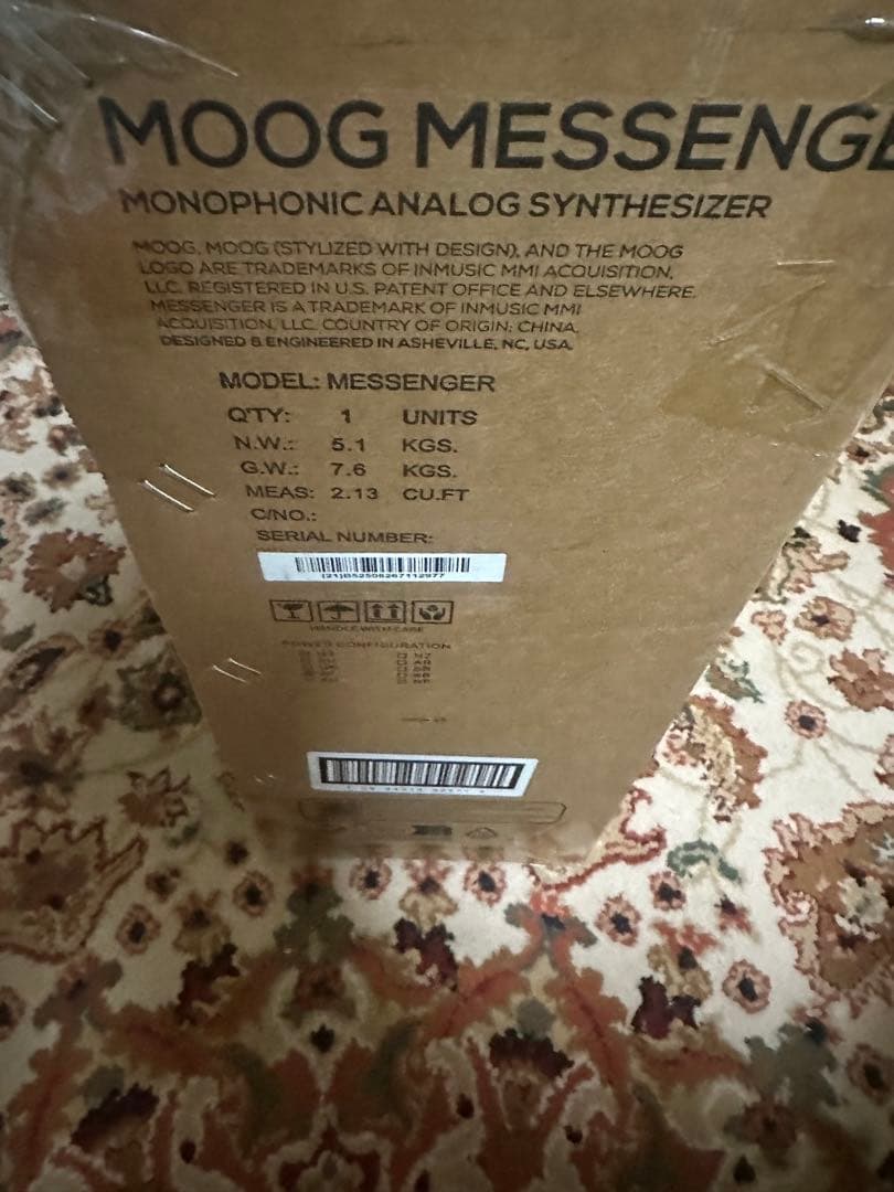 Moog Messenger アナログシンセサイザー