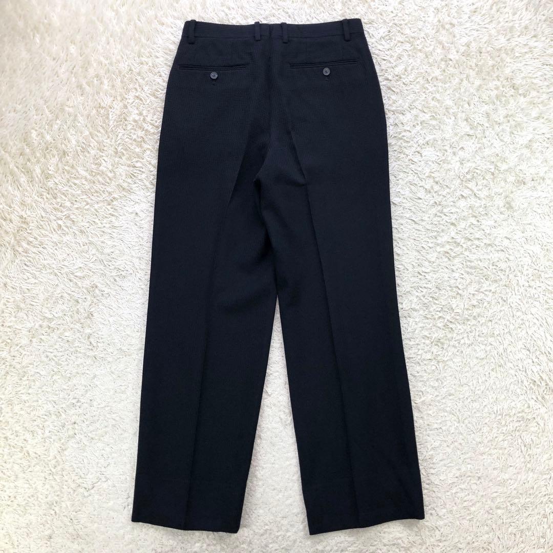 美品 メンズティノラス 3ピース スーツ セットアップ Sサイズ 凹凸 黒