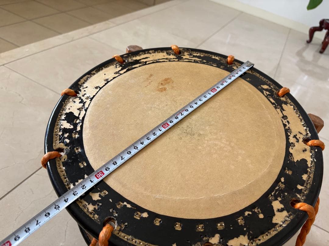 締太鼓 バチ2組付き　送料込み