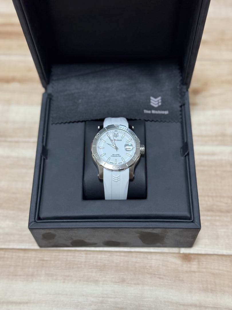 The Nishiogi ニシオギ ステンレススチール ホワイトラバー