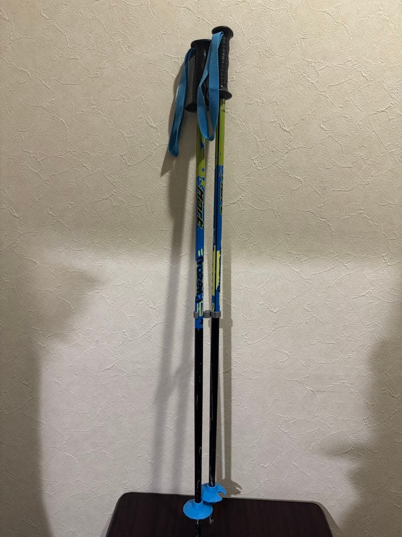 スキーセット　板elan 120cm 2025年1月購入　ブーツメットストック